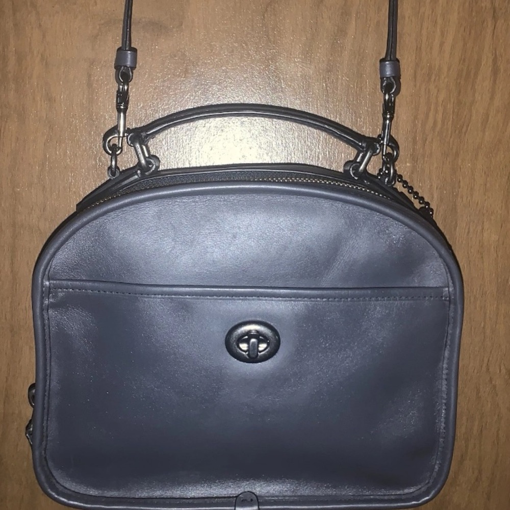 COACH LTD ED GRAY LUNCHPAIL W/HANG TAG F11785 - Picture 6 of 6